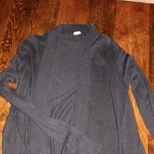 Black J. Crew Cardigan
